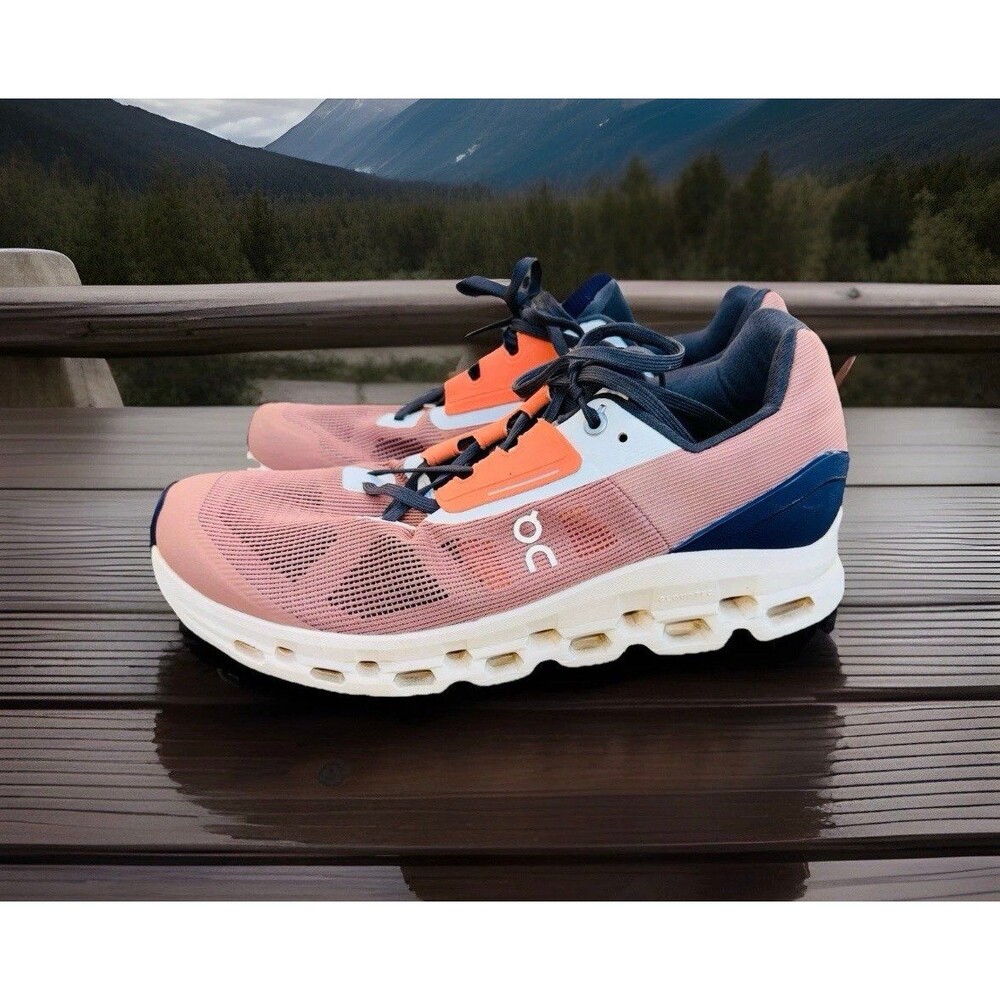 On Running Cloudstratus Shoes Sneakers Women’s Sz 10.5 In Cork Fawn Color